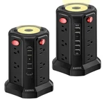 Surge Protector Power Strip With Usb Ports And Night Light, 10FT Extension Co.... Fixed Price $72.66.