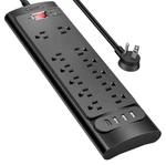 Power Strip 20W Surge Protector 12 Outlets 3 Usb-a Usb-c 6FT. Fixed Price $28.95.