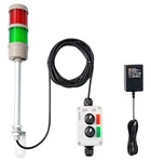 2- Stack Tower Signal Light With Buzzer, Red / Green, 16 Ft.... Fixed Price $149.99.