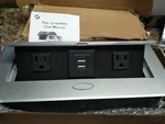 Zeshan Damped Multimedia Outlet Connection Box Desktop Pop Up Socket With Pow.... Fixed Price $60.00.