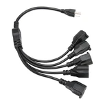 5 Way Power Cord Splitter, To Outlet, 3 Prong, 16/18AWG, Space Saving. Fixed Price $37.04.