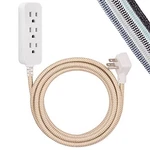 Cordinate 3 Outlet Power Strip Surge Protector Indoor Extension 16 Gauge. Fixed Price $21.41.