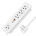 Recessed Power Strip With Pd 30W Usb Port,furniture Flush Mount Desk Recess.... Fixed Price $41.09.