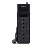 Cyberpower CSB1206 12-OUTLET Home/office Surge Protector With 6' Cord, Bla. Fixed Price $47.69.