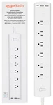Amazon Basics Smart Plug Power Strip With 6 Individually 1 Pack, White. Fixed Price $57.11.
