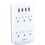 Monster Cable 6-OUTLET Wall Tap Surge Protector With 4-USB-A. Fixed Price $29.99.