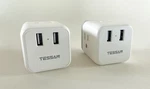Tessan South Africa Power Adapter, Type M Travel Plug 3 (set Of 2). Fixed Price $15.00.