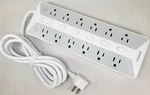 12 Outlet Surge Protector + Usb Ports White Tessan TS-1013 Power Strip. Fixed Price $37.99.