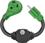 Rvguard Overload Protector 30 Amp 110 Volt Adapter Cord With Circuit.... Fixed Price $28.19.