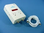 Leviton Commercial Compact Block Wall Surge Protector Suppressor Catv 4900-PC. Fixed Price $13.77.