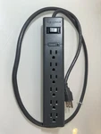 Insignia Outlet 15A 125V Ac 50/60HZ Voltage Protection Rating (vpr) Dark Grey. Fixed Price $15.55.