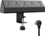 Clamp Power STRIP,40W Total Fast Charging STATION,2 Pd 20W Usb Ports,desk. Fixed Price $39.93.