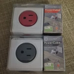 Designnest Powercube Original 4 Outlet Adapter Us Plug Surge Protect- Set Of 2. Fixed Price $18.00.