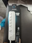 Geeni Surge 6-OUTLET Smart Extension Cord Protector With Voice Control. Fixed Price $19.99.