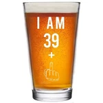 39 + One Middle Finger 40TH Birthday Gifts For Women Beer Glass White. Fixed Price $20.68.
