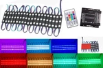 80FT Storefront Led Light Multi Color Power + Rgbw Controller Remote. Fixed Price $189.99.