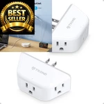 Trond Multi Outlet Extender 2 3AC-3 Prong Plug, Pack, White. Fixed Price $28.49.