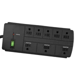 Gogreen Power (GG-18316BK) 8-OUTLET Surge Protector, 750 Joules Of Prot.... Fixed Price $24.53.