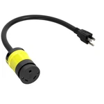 Amp To 110 Volt Rv Charging Adapter Cord 24 Inch 2FT, Nema 5-15P TT-30R. Fixed Price $29.99.