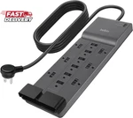 Belkin 12-OUTLET Surge Protector Power Strip W/ Ac & 8FT Flat Plug,. Fixed Price $40.68.