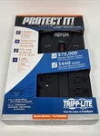 Tripp Lite TLP808B 8-OUTLET Surge Protector 1440J 8FT Cord. Fixed Price $80.00.