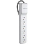 Belkin BE106000 White 6-OUTLET Power Strip Surge Protector 2.5FT Cord Emi Rfi. Fixed Price $18.45.