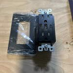Elegrp Black 3-PORT Usb Wall Outlet 15 Tamper-resistant -new. Fixed Price $9.99.