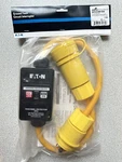 New Eaton GFI23M166 Gfci Ft 12/3 Cord Watertight Plug & Connector 30A 240V. Fixed Price $239.95.
