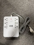 Power Strip With Usb Ports And Wireless Charging Pad, Multi-outlet Surge. Fixed Price $19.90.