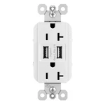 Legrand Pass & Seymour TR5362USBWCCV6 20 Tamper Resistant Duplex Receptacle. Fixed Price $48.63.