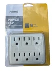 Prime Power Tap 6 Outlets - Not Surge Protector New. Fixed Price $7.99.
