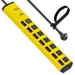 Crst 6-OUTLET Heavy Duty Power Strip With Usb And Individual Switches, 1200 J.... Fixed Price $55.44.