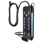 Ultrapro 12 Outlet Surge Protector, Tethered Usb Ports, 11824 - Black. Fixed Price $54.08.