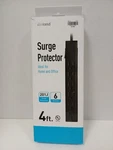 Inland 4 Ft Surge Protector 6 Outlets Black. Fixed Price $9.99.
