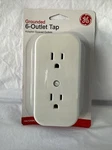 Ge Grounded Adapter Spaced Six 6 Outlet Tap Converter Wall Electrical Socket New. Fixed Price $12.95.