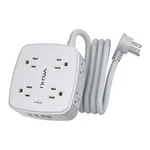 6 Ft Surge Protector Power Strip 8 Widely Outlets With 4 Usb Ports 3 Side. Fixed Price $22.99.