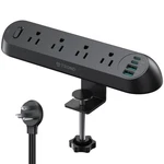 Trond Desk Clamp Power Strip Usb Pd 20W- Surge Protector With 4 Ac Outlets .... Fixed Price $41.76.