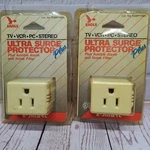 Vtg Eagle Ultra Surge Protector Audible Alarm & Noise Filter Usa Made, Lot Of 2. Fixed Price $10.06.