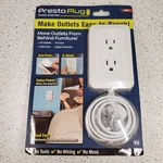 New Presto Plug Relocator W/ 2 Usb Ports & Ac Outlets 360 Swivel. Fixed Price $24.95.