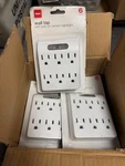 Brand New (lot Of 6) Rca 6-OUTLET Wall Tap W/auto-on Sensor Nightlight. Fixed Price $24.99.