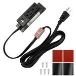 Litever Gun Safe Power Outlet Strip With 2 Usb Ports. 10 Ft Flat Ac Cable Wit.... Fixed Price $28.04.