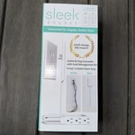 Sleek Socket Ultra-thin Outlet Concealer With Cord 8 Ft Flagship, White. Fixed Price $17.99.