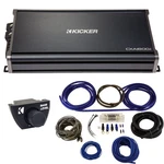 Kicker 43CXA18001 Watt Car Audio Amplifier With Kit & Bass Control Knob. Fixed Price $499.99.