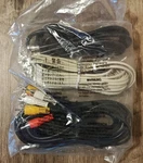 Dish Network Rca F-type RJ11 Cable Set Multicolor Round Av Tv Phone Cords. Fixed Price $5.99.