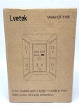 Wall Charger Lvetek Surge Protector Ac Outlet Extender With 3 Usb QF-519F. Fixed Price $20.99.