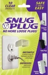 Outlet Tightener 10 Clear Snuglets Fix Loose Wall Plugs New. Fixed Price $10.99.