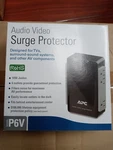 Apc P4V Wall-mount Audio Video Surge Protector With Coaxial Protection, Nib. Fixed Price $30.00.