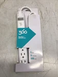 Electrical Suite+ Outlets Surge Protector 360315 White Ft Cord. Fixed Price $19.95.