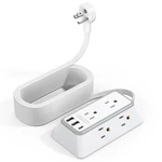 25FT Power Strip Flat Plug Surge Protector Extension Cord With Usb-c. Fixed Price $43.94.