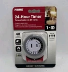 Prime TNI24111 Repeating Daily Cycle Push-pin Timer 24-HOUR New Package. Fixed Price $13.99.